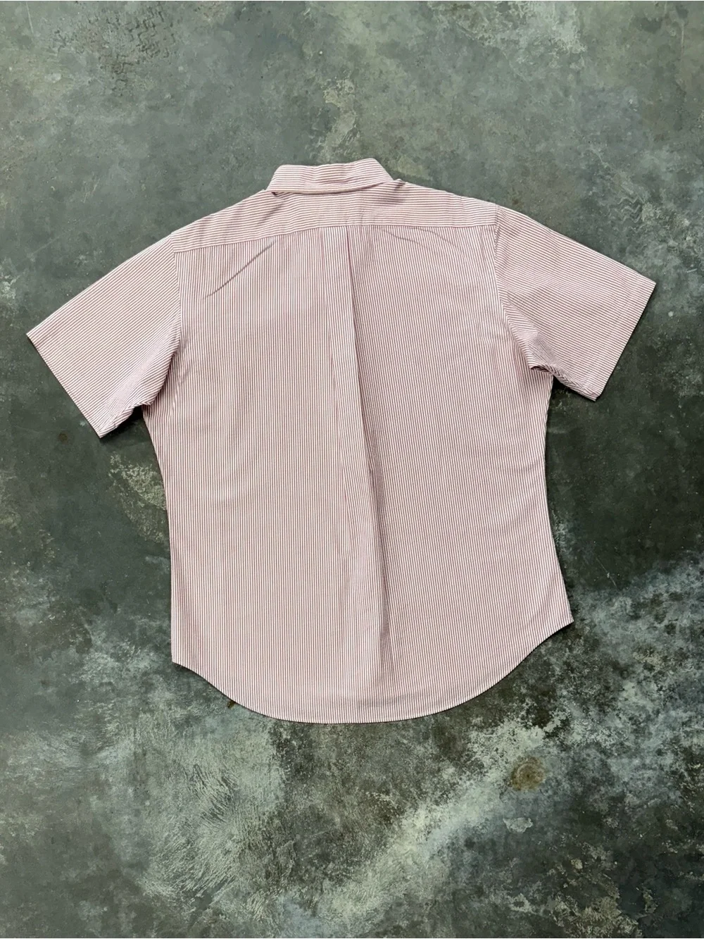 Polo Ralph Lauren Pink Seersucker Button Up Shirt Mens Large